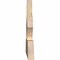 Ekena Millwork Richland Rough Sawn Timber Gable Bracket, Douglas Fir, 84"W x 21"H x 2"D x 6"F, 6/12 Pitch GBW084X21X0206RIC00RDF - alternate 2